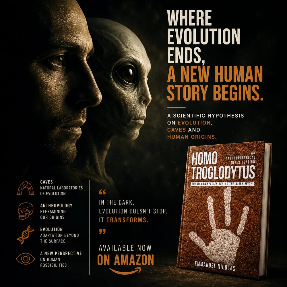 Where evolution ends, a new human story begins